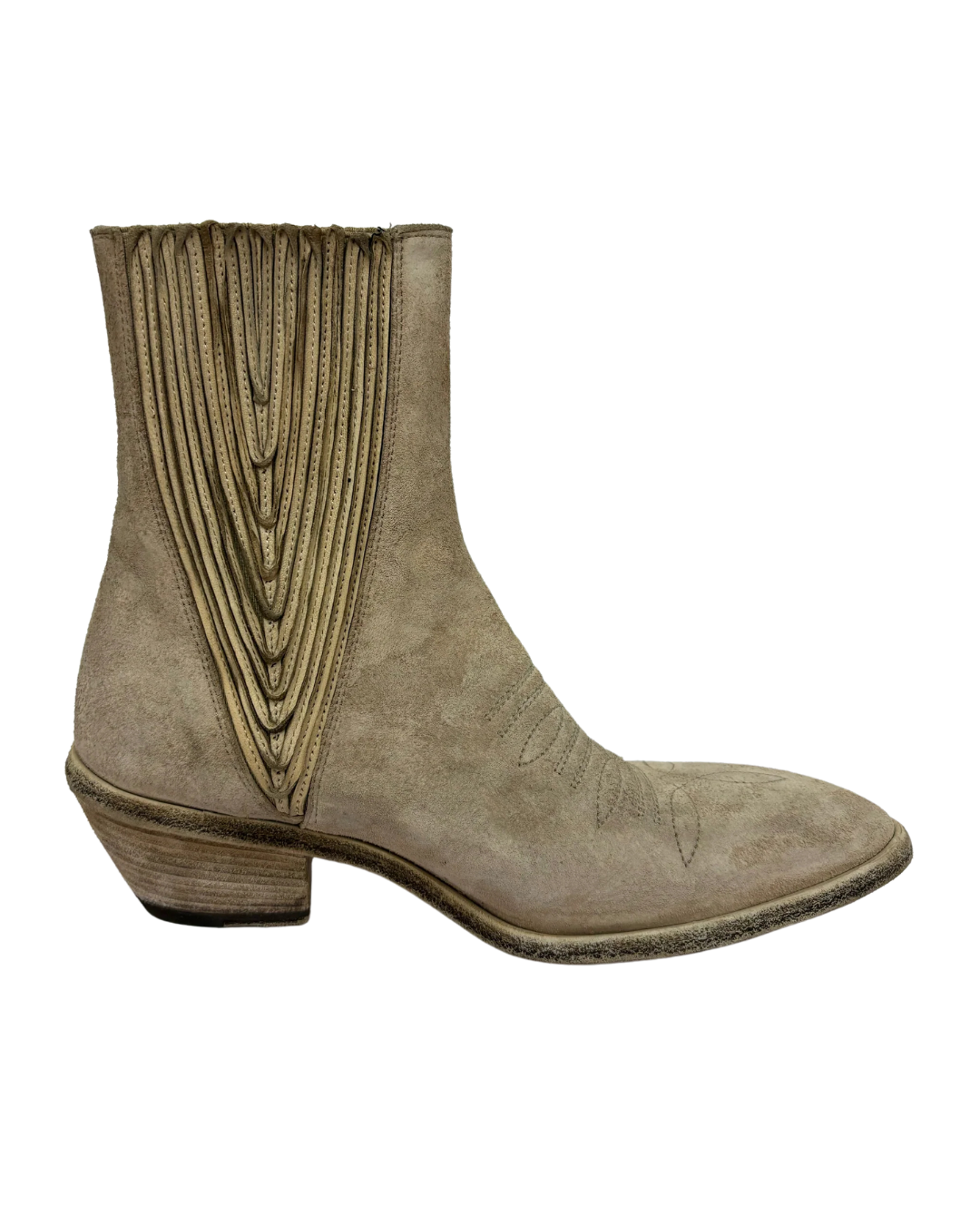 WEST Ankle Boot Suede (Saddle)