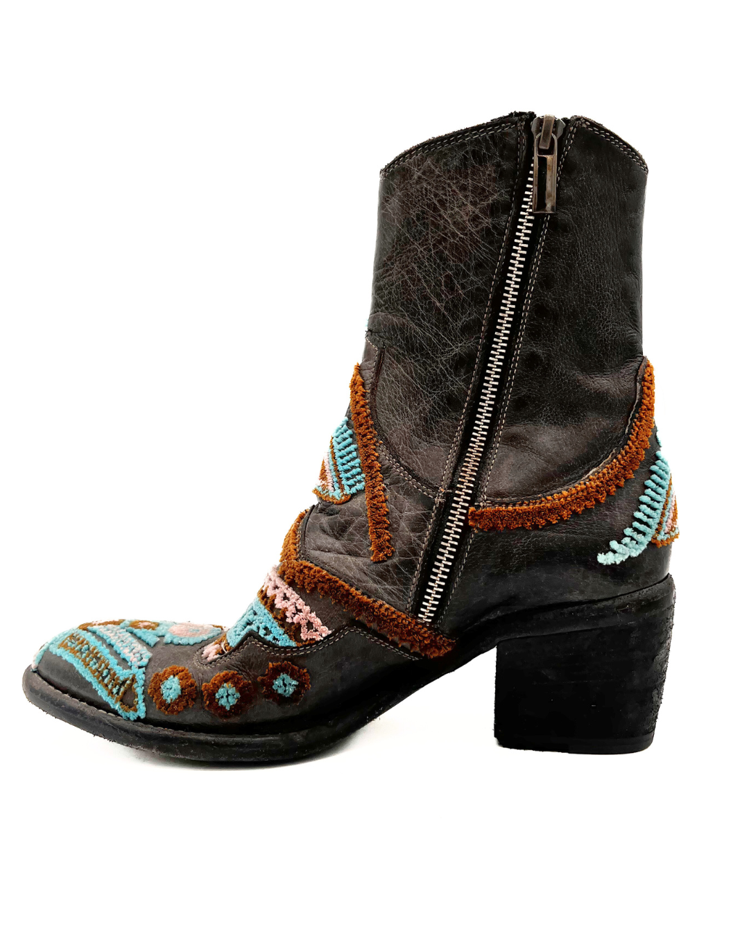 TOTEM Ankle Boot (Steel)
