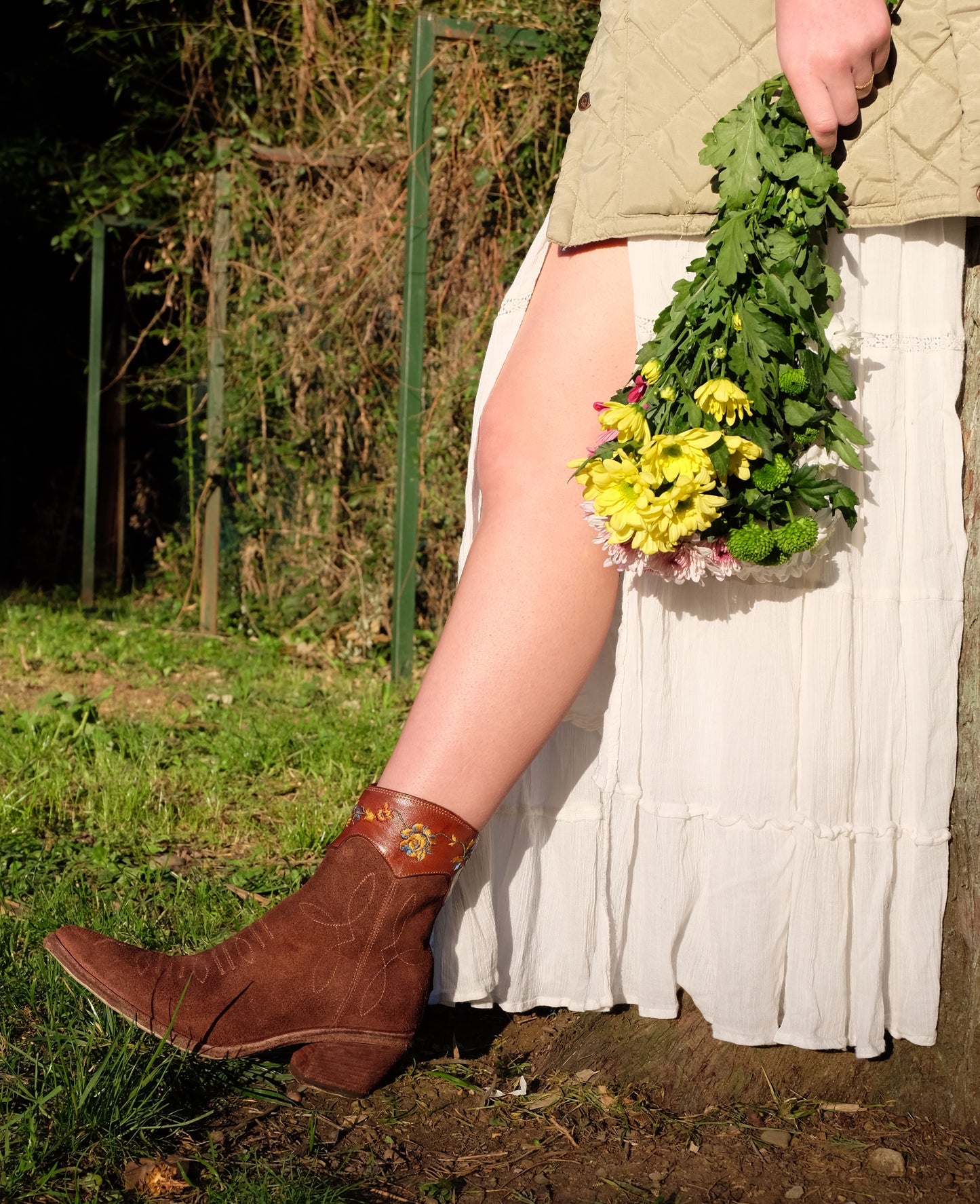 FLORA Ankle Boot (Old Cork)