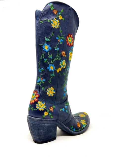 ROXANA Tall Boot (Blue)
