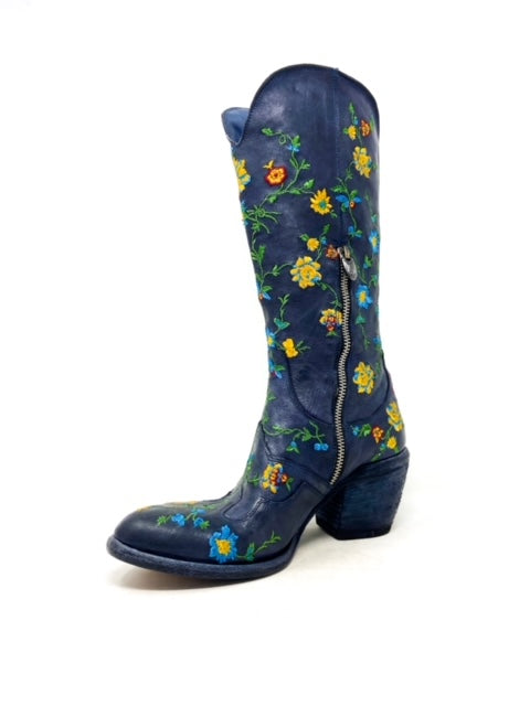 ROXANA Tall Boot (Blue)
