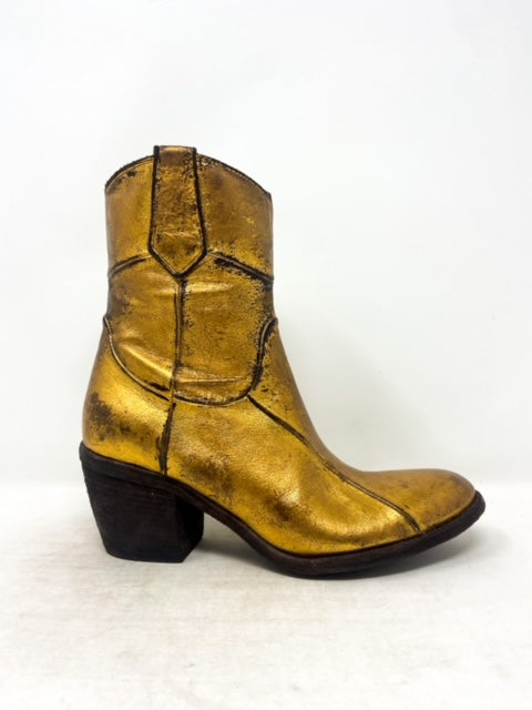 ANKLE BOOT GOLDEN