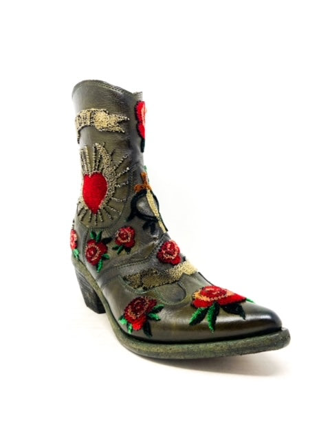 LOVE Ankle Boot (Green)