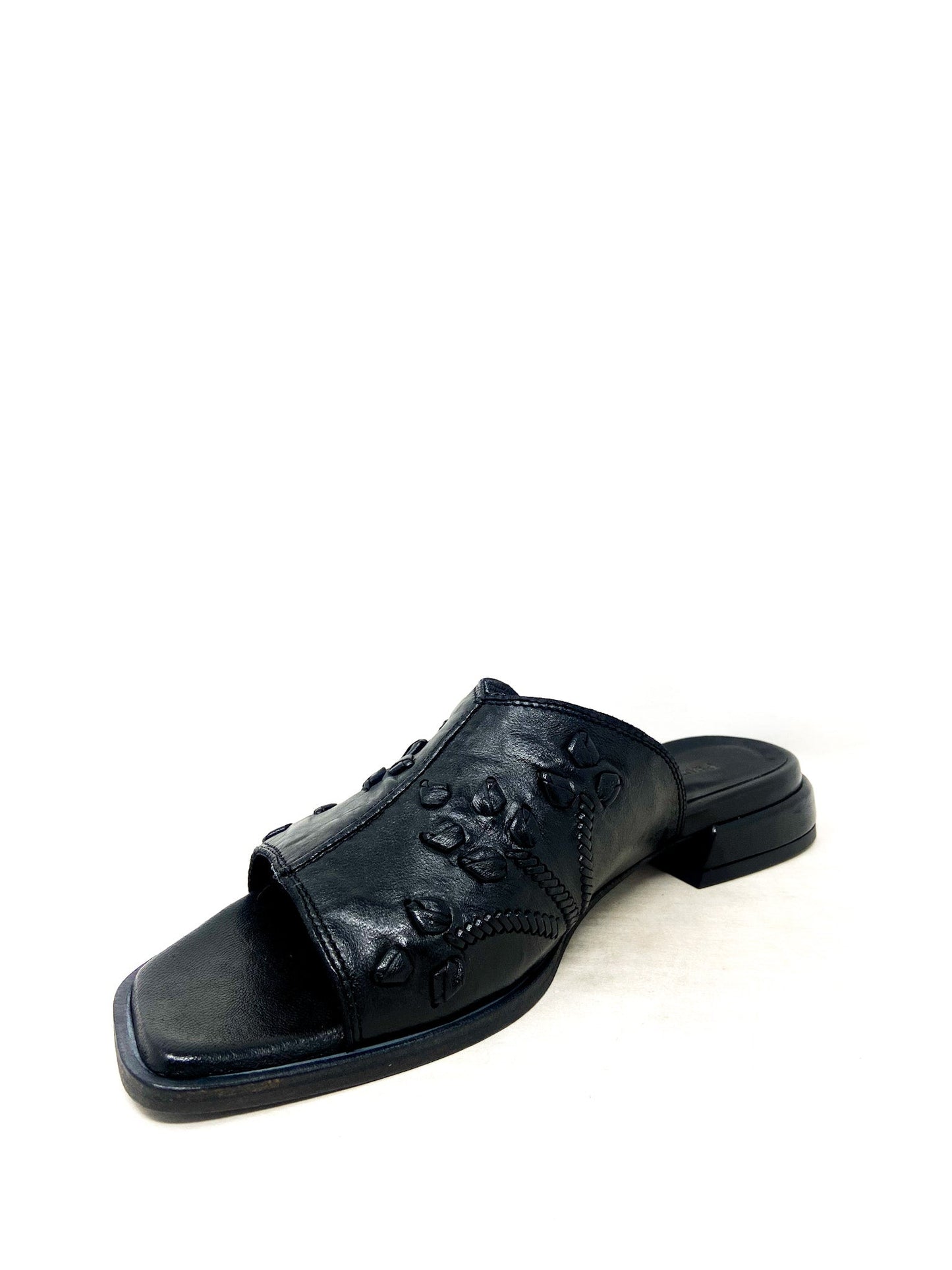 PORTOFINO Flat Sandals (Black)