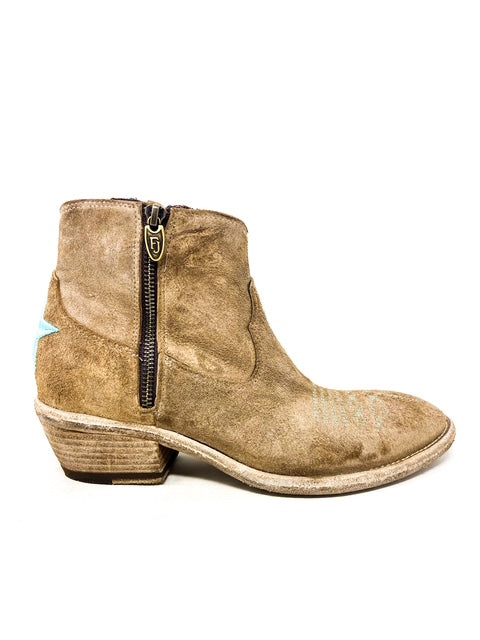 VAIL STAR Ankle Boot (Saddle/Blue)