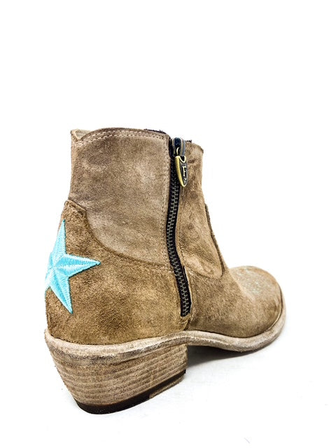 VAIL STAR Ankle Boot (Saddle/Blue)
