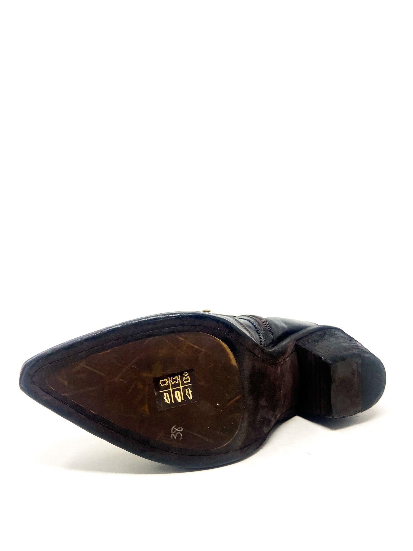 PORTOFINO Point Ankle Boot (Ebony)