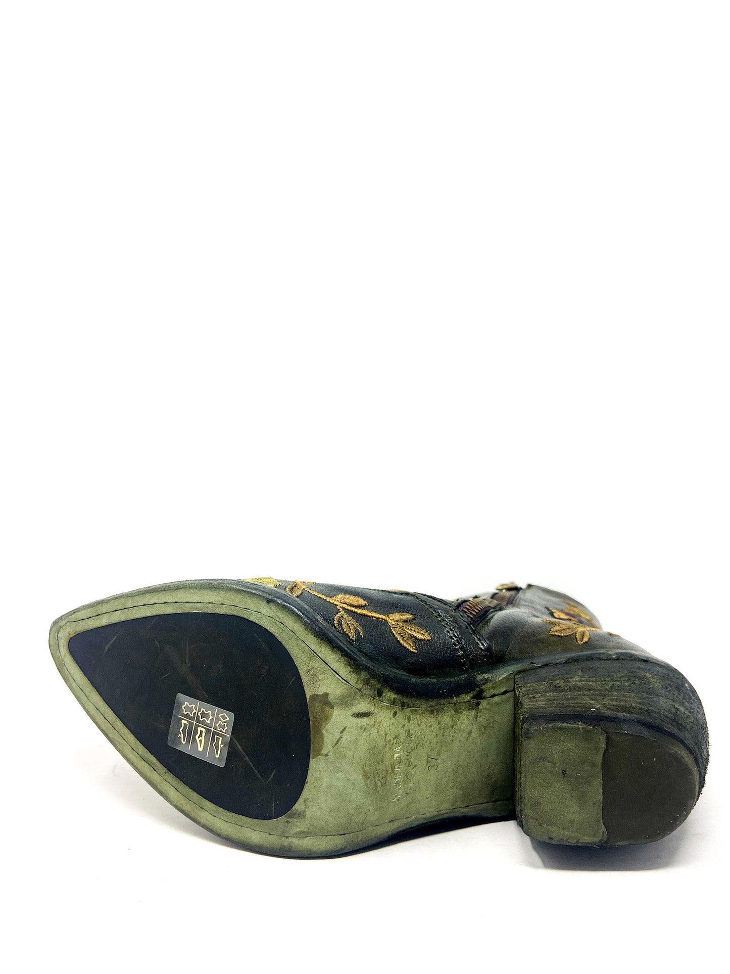 JOHNETTA Ankle Boot (Green)