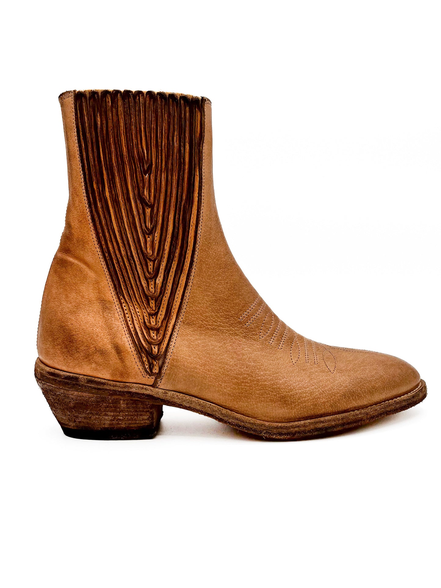 WEST Ankle Boot (Saddle)