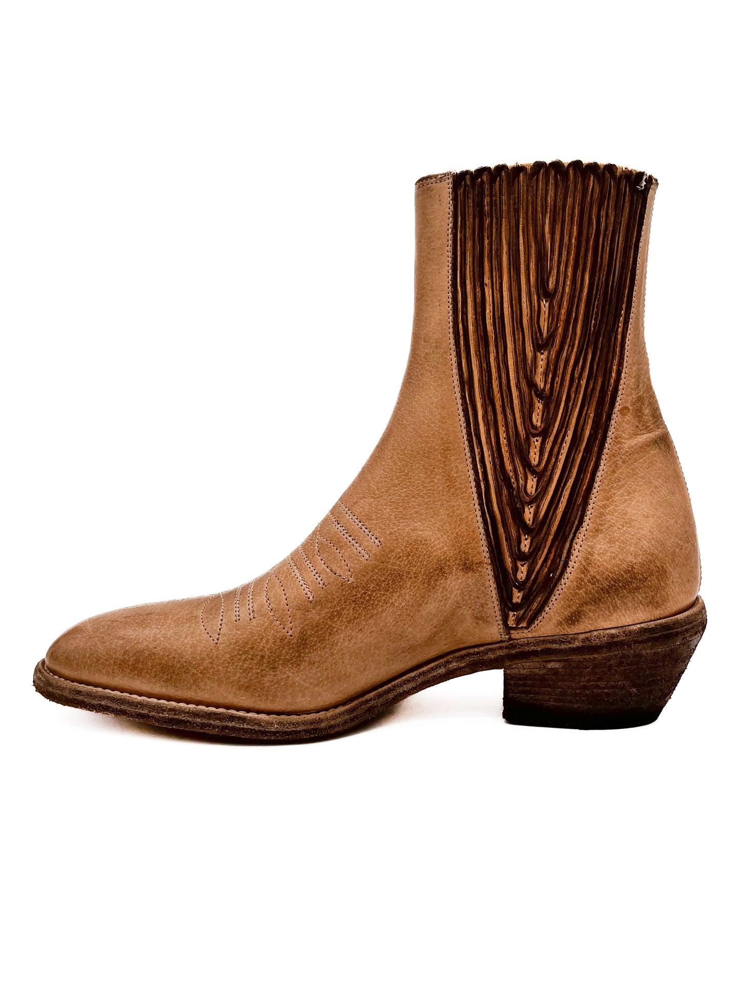 WEST Ankle Boot (Saddle)