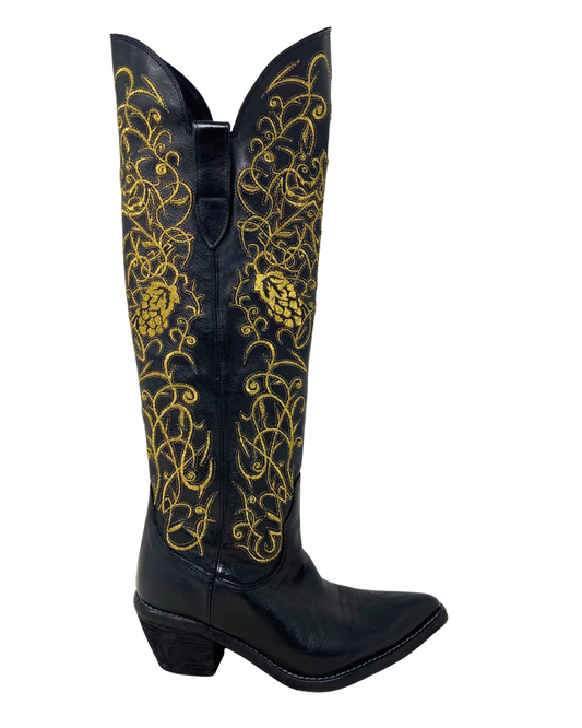 STOWE Tall Boot (Black Gold)