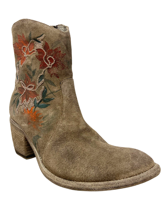 CAROLINA Ankle Boot Round Toe (Saddle)