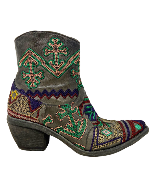 DALLAS Ankle Boot (Stone Gray)