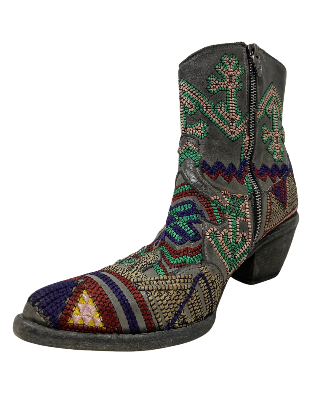 DALLAS Ankle Boot (Stone Gray)