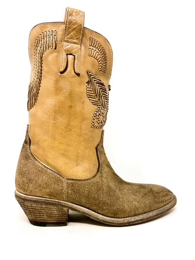 FARFALLA Beige Mid Boot