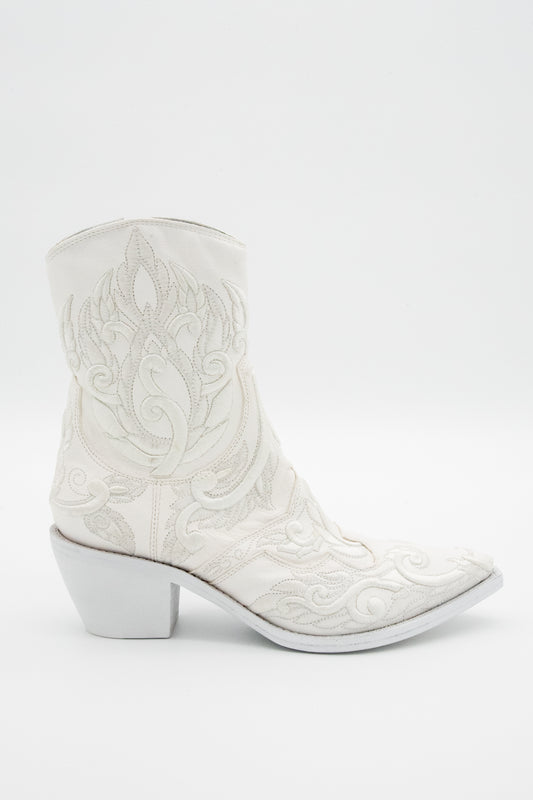MARIA Ankle Boot (White)