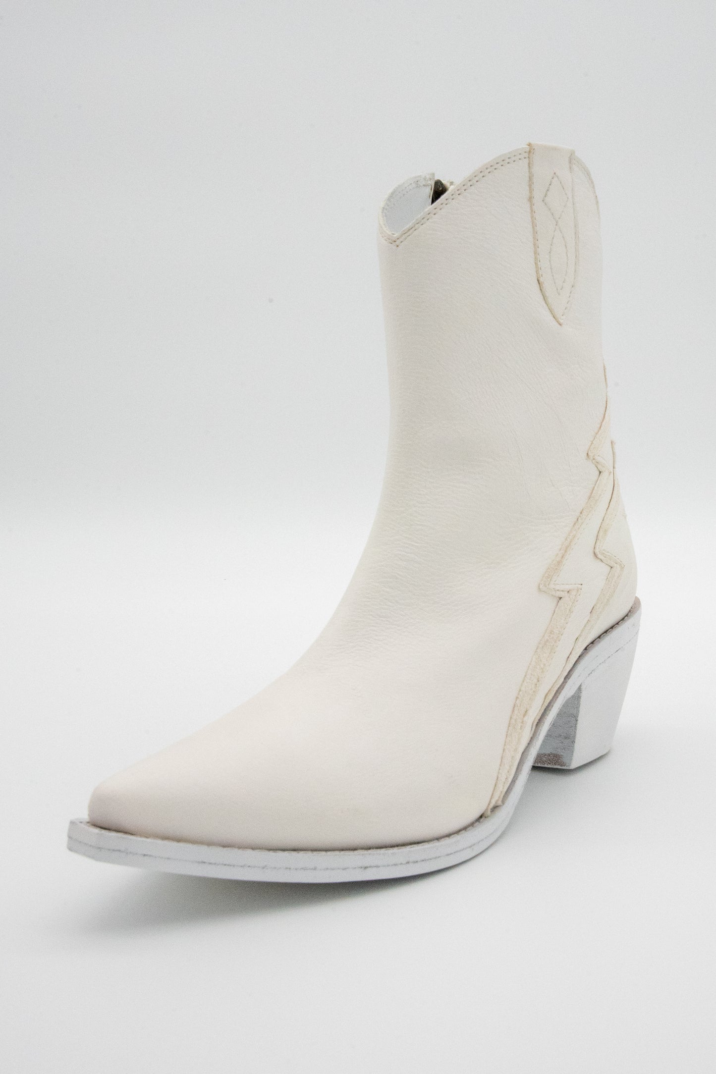 BOLT Ankle Boot (White)