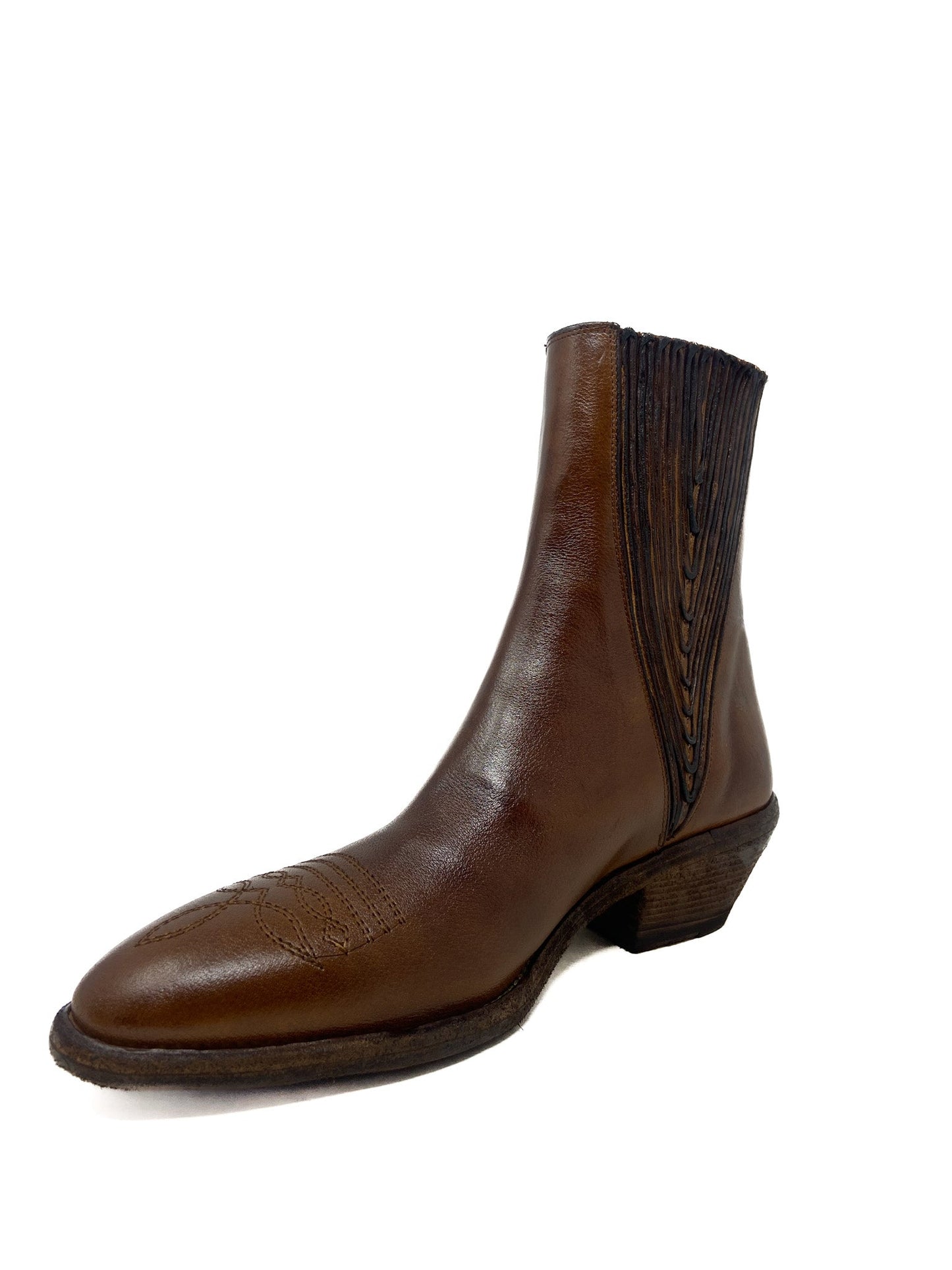 WEST Brown Ankle Boot