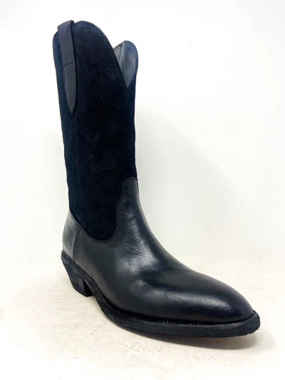GENOVA Tall Boot (Black Suede)