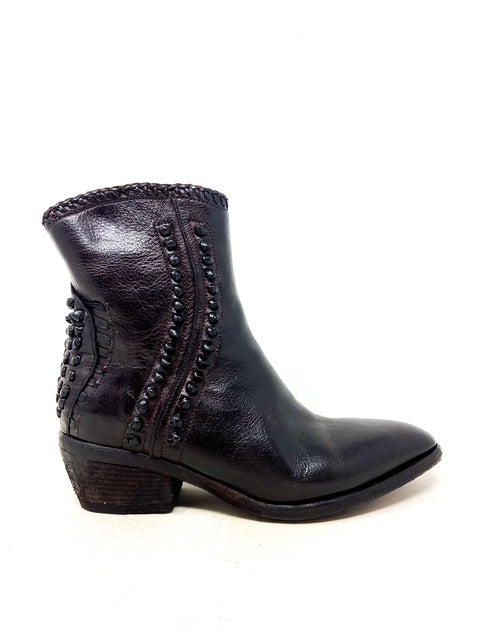DEBBIE LOW Ankle Boot (Ebony)