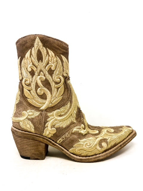 MARIA Ankle Boot (Saddle)