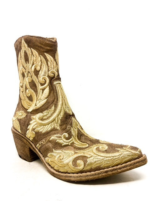 MARIA Ankle Boot (Saddle)