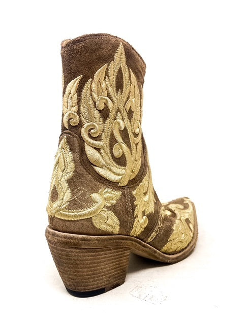 MARIA Ankle Boot (Saddle)