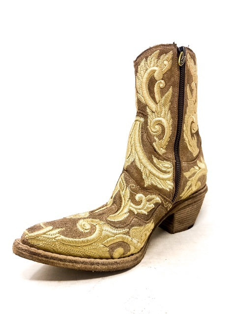 MARIA Ankle Boot (Saddle)