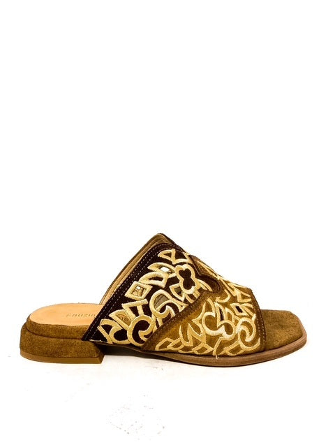 ALICE Flat Sandal (Old Cork)
