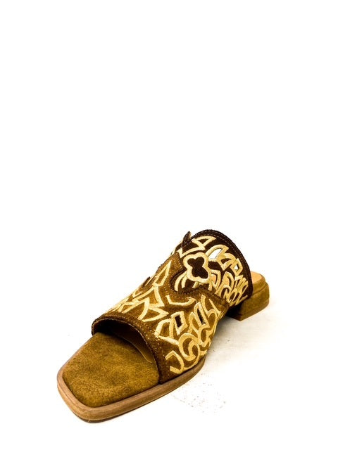 ALICE Flat Sandal (Old Cork)