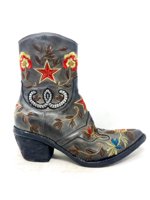 JOHNETTA Ankle Boot (Stone Grey)