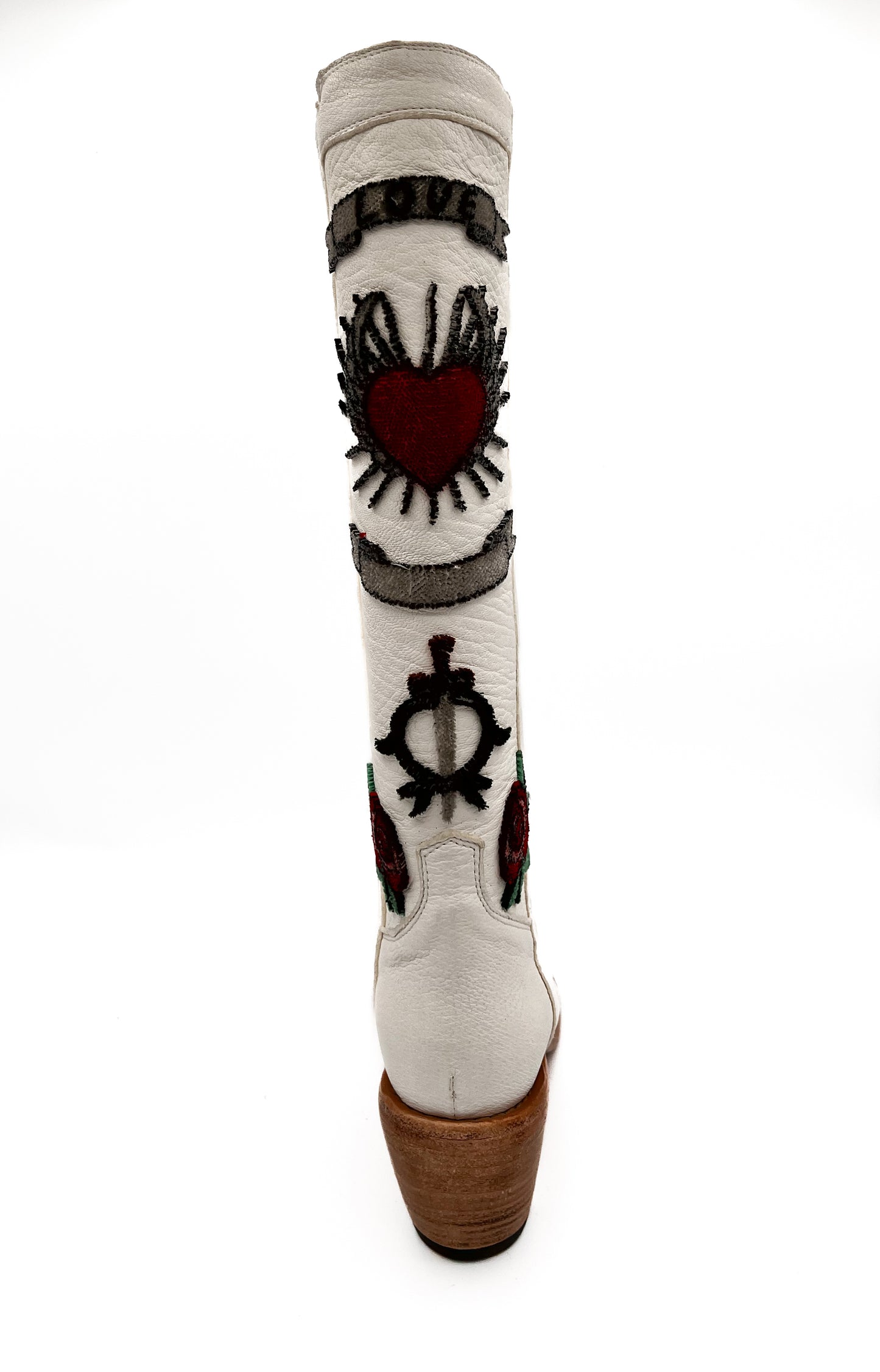ROCK Tall Boot (White)