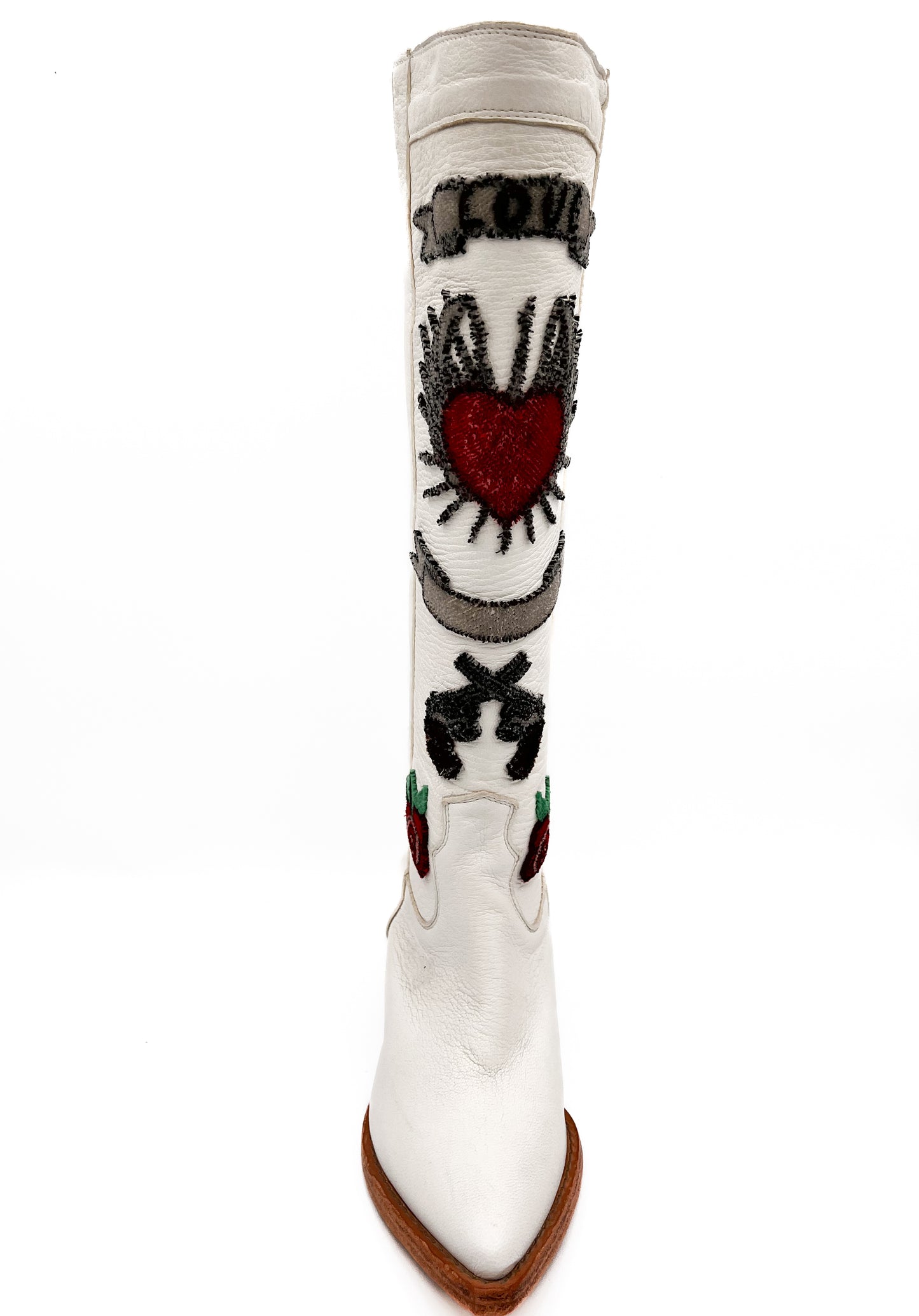 ROCK Tall Boot (White)